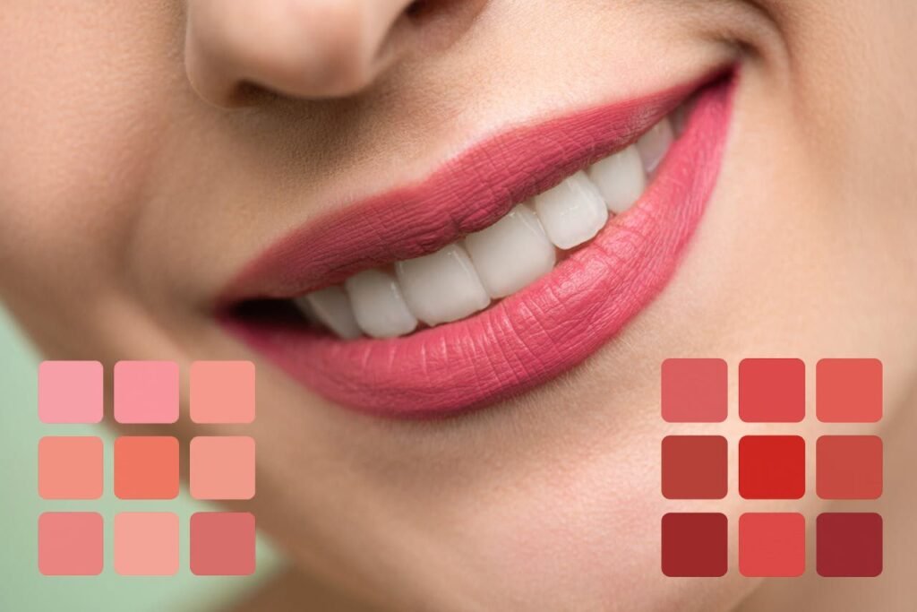 Micropigmentación de Labios Paleta de colores